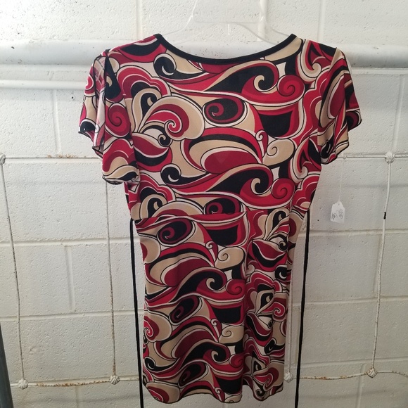 Byer California Medium Print Flowy Summer Blouse - Picture 7 of 8